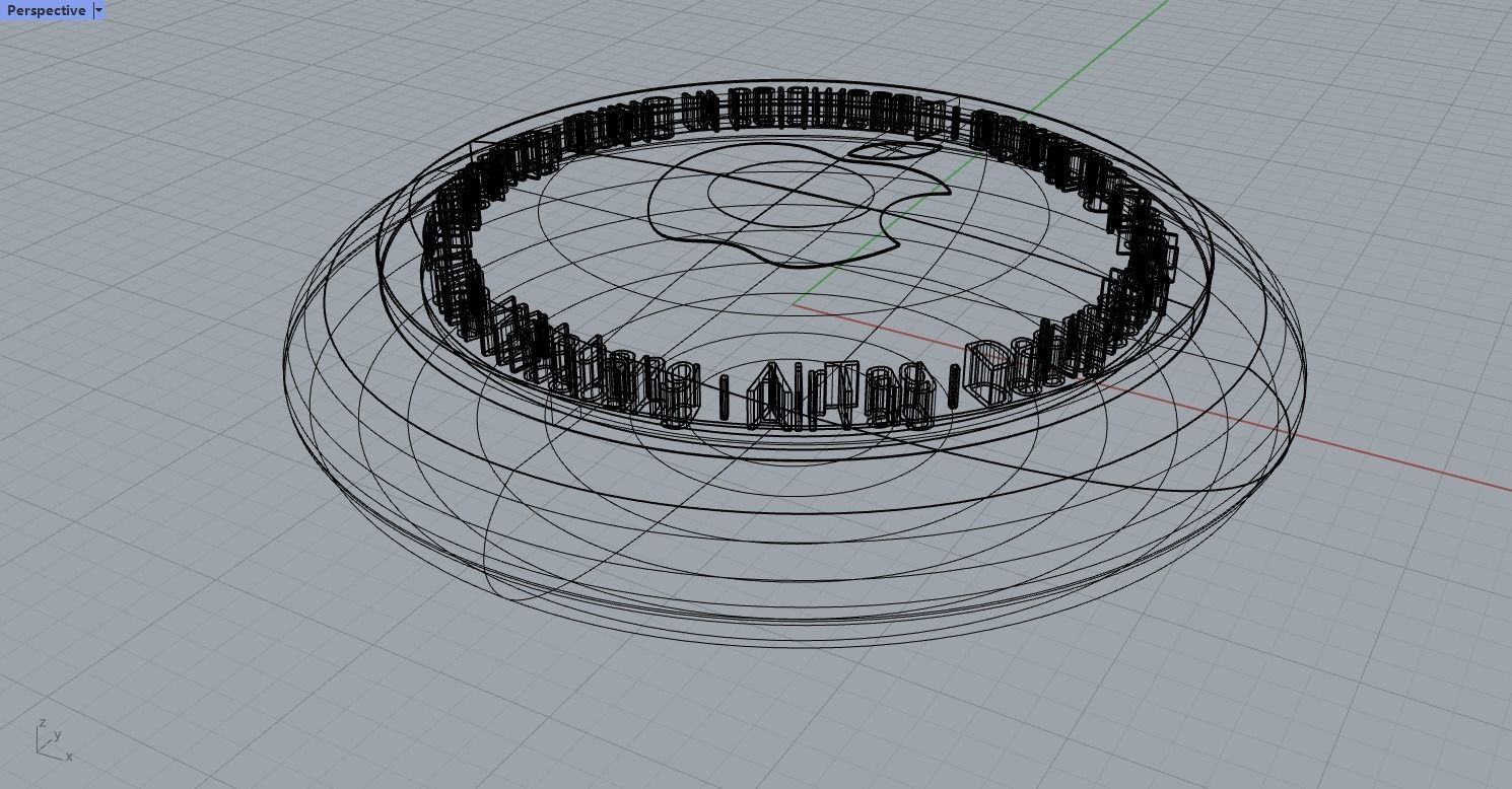 Yellow AirTag 3D Model 3D print model_8