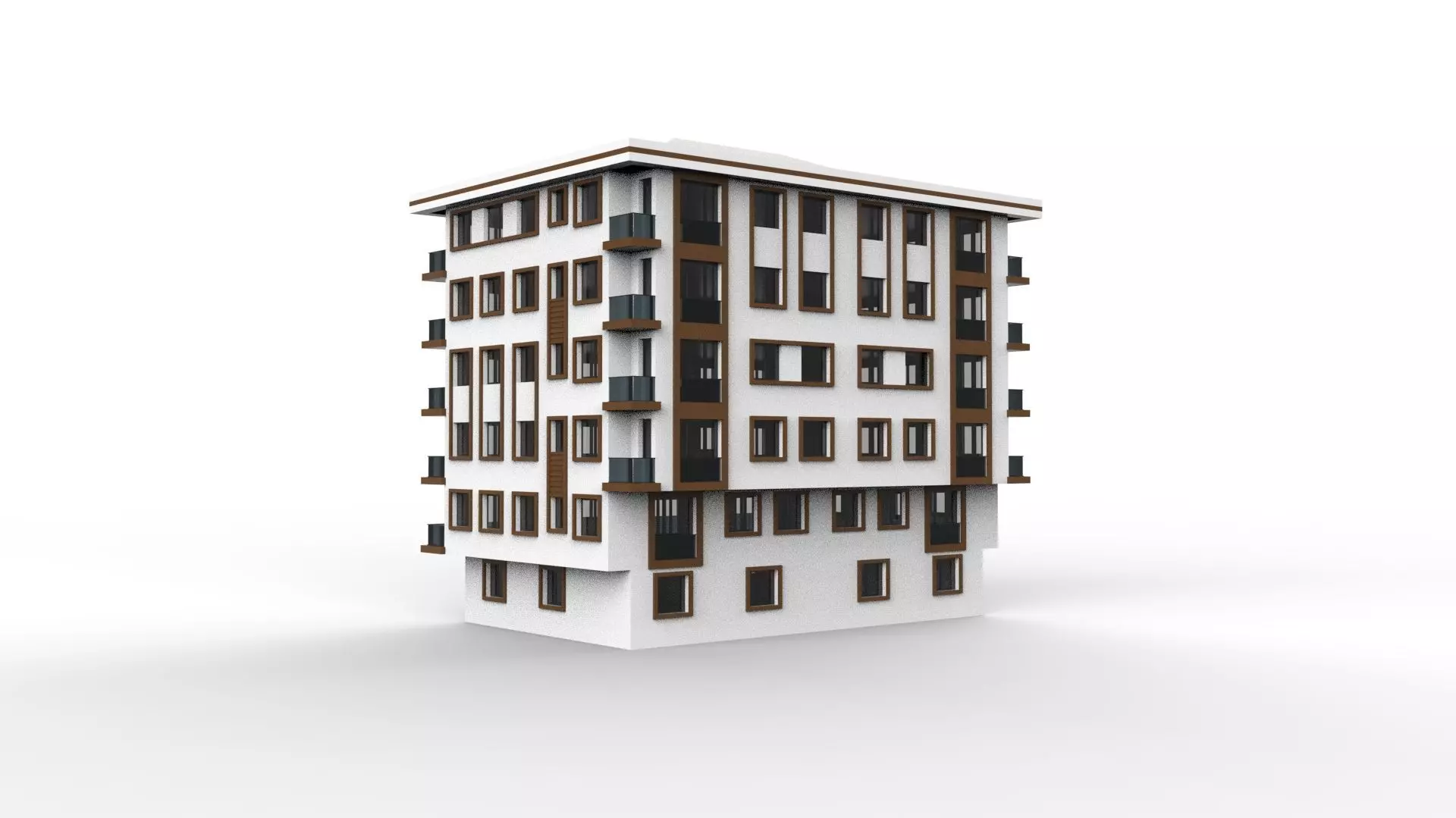 HOUSE 02 Low-poly 3D model