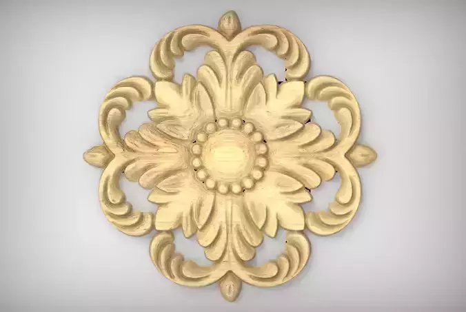 Floral Wood Carving for Furniture - 59