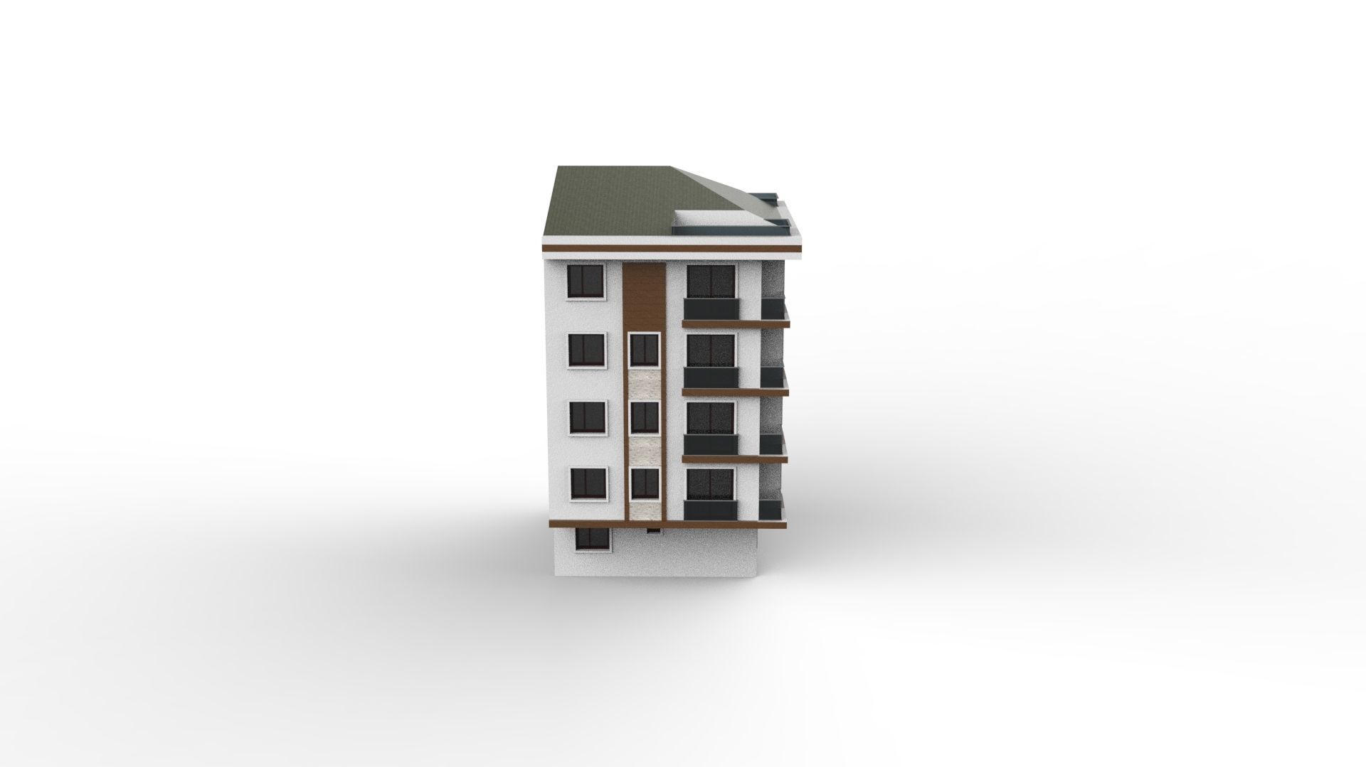 HOUSE 04 Low-poly 3D model_31