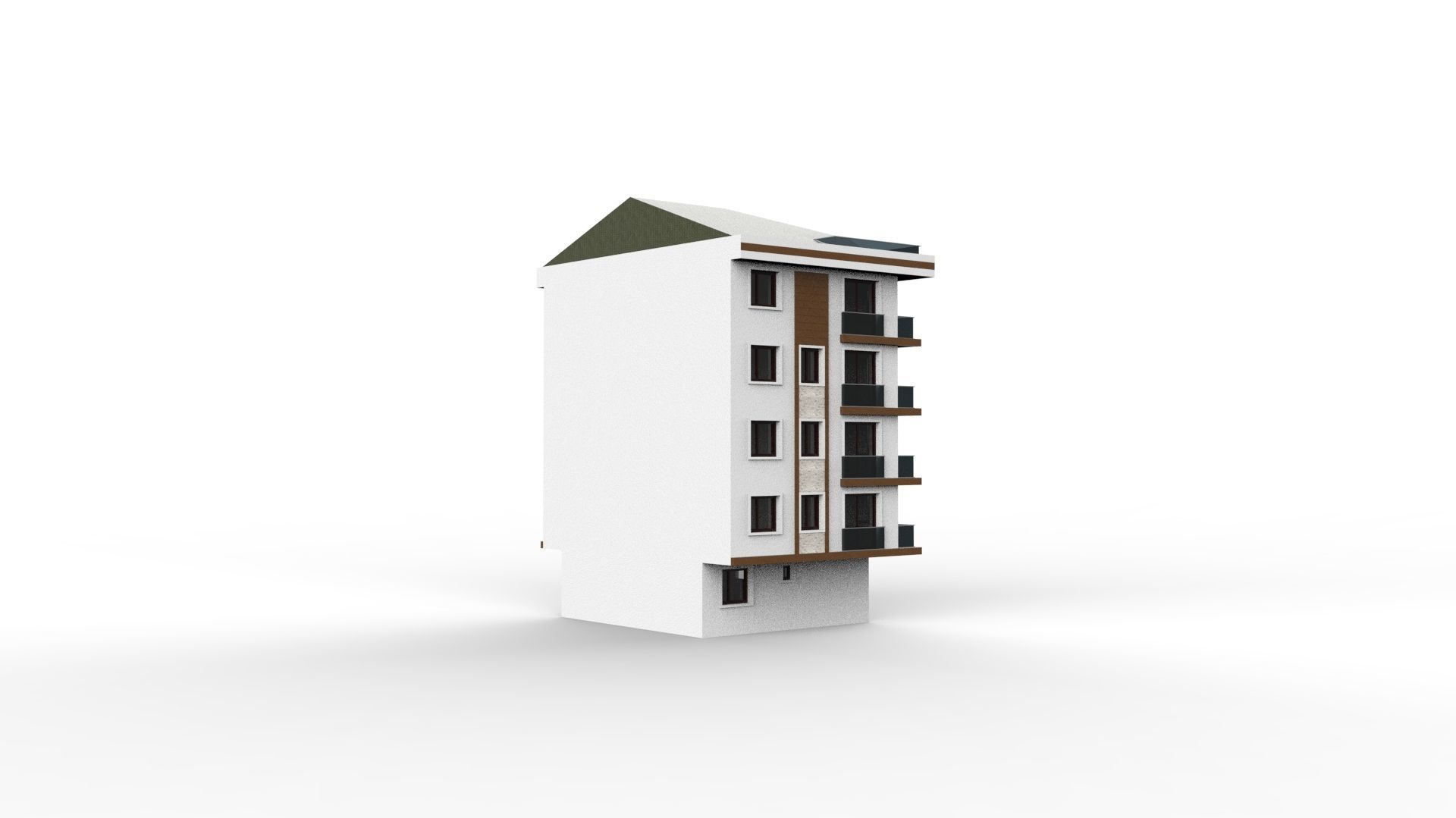 HOUSE 04 Low-poly 3D model_19