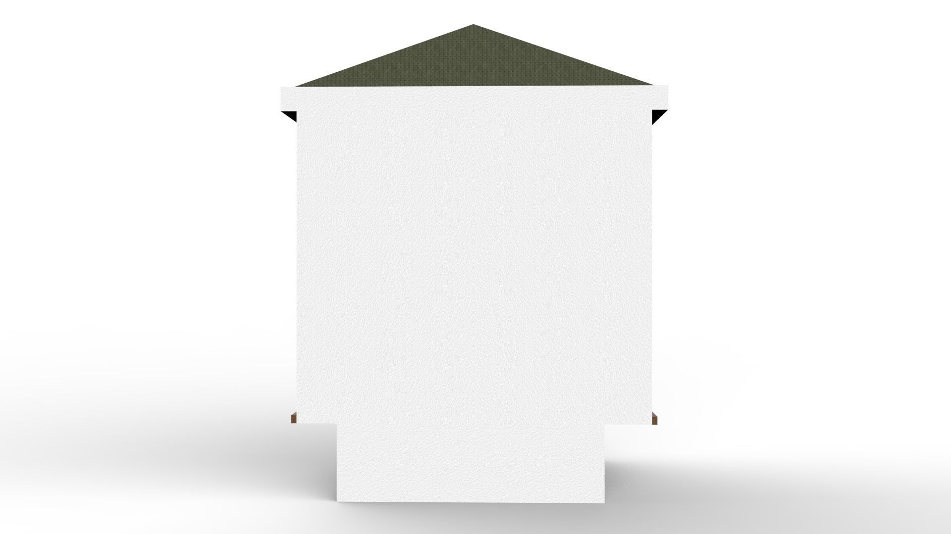 HOUSE 04 Low-poly 3D model_11