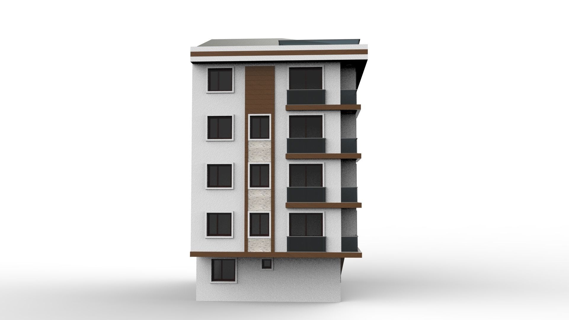 HOUSE 04 Low-poly 3D model_43