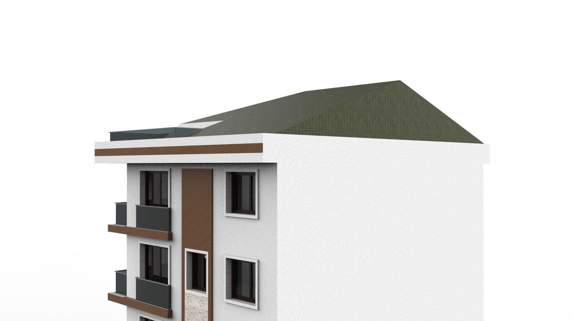 HOUSE 04 Low-poly 3D model_18