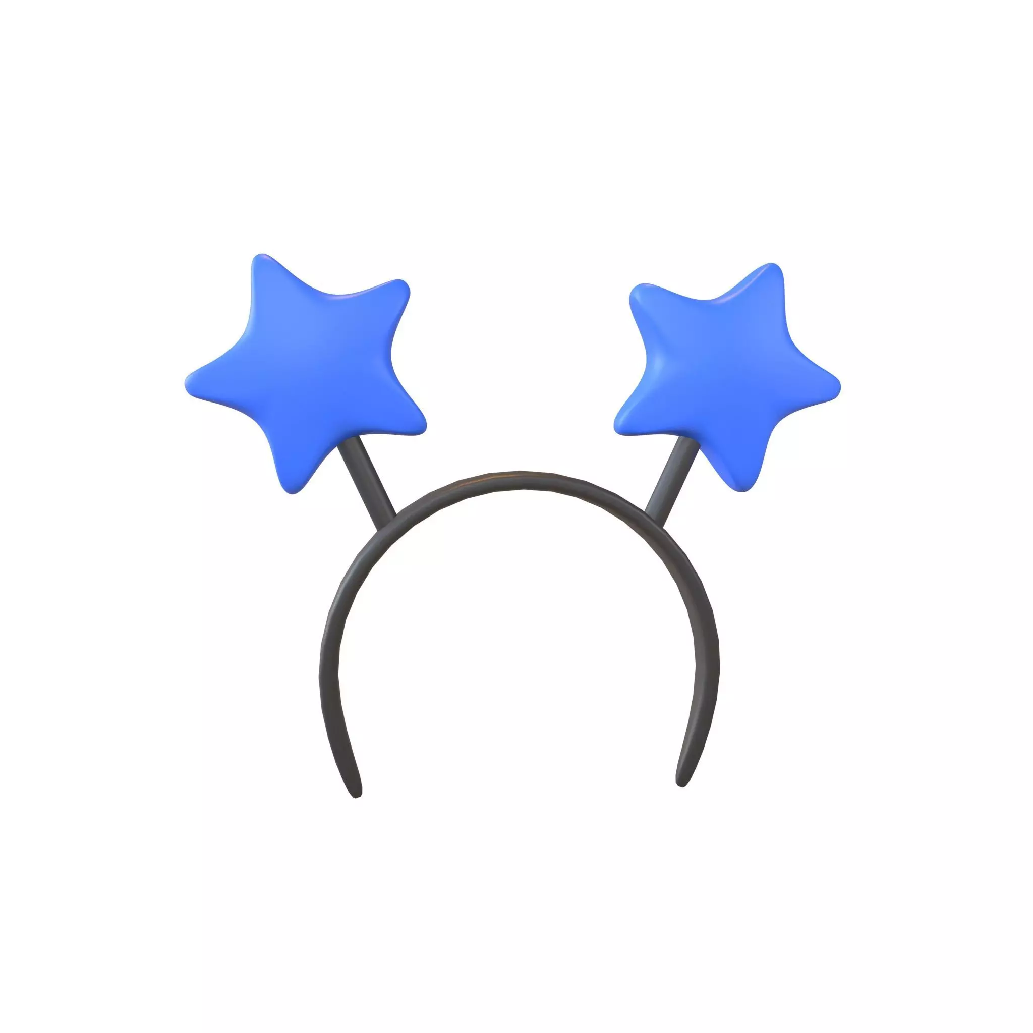 Star Headband v1 005 Low-poly 3D model_0