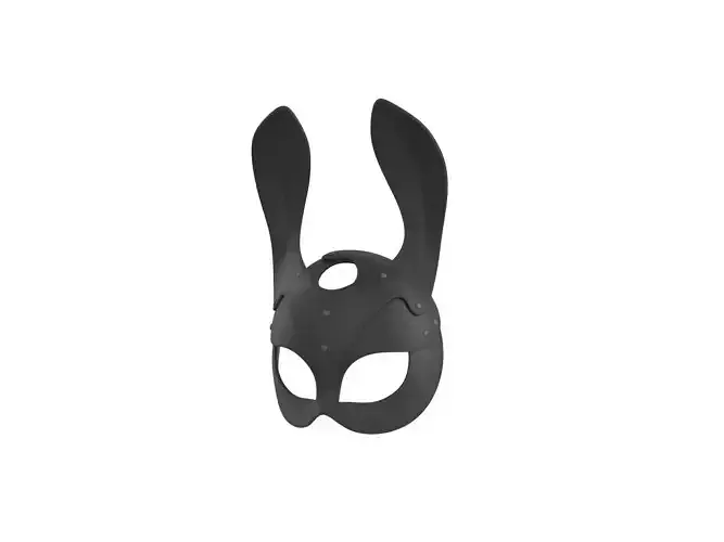Prop079 Leather Bunny Mask