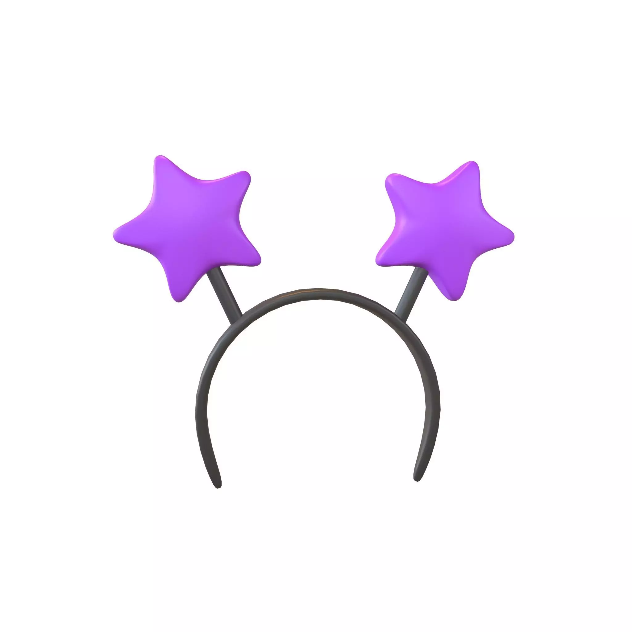 Star Headband v1 009 Low-poly 3D model_0