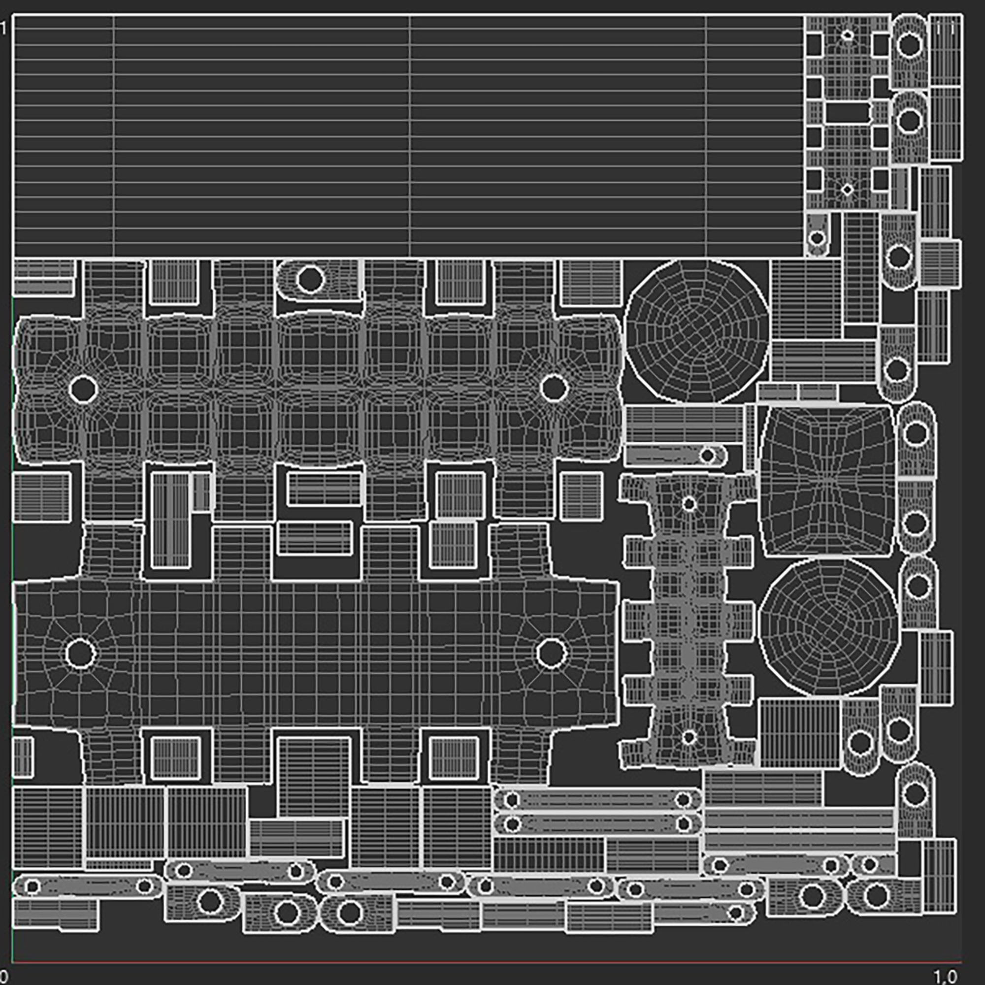 tank track T-34 3D model_15