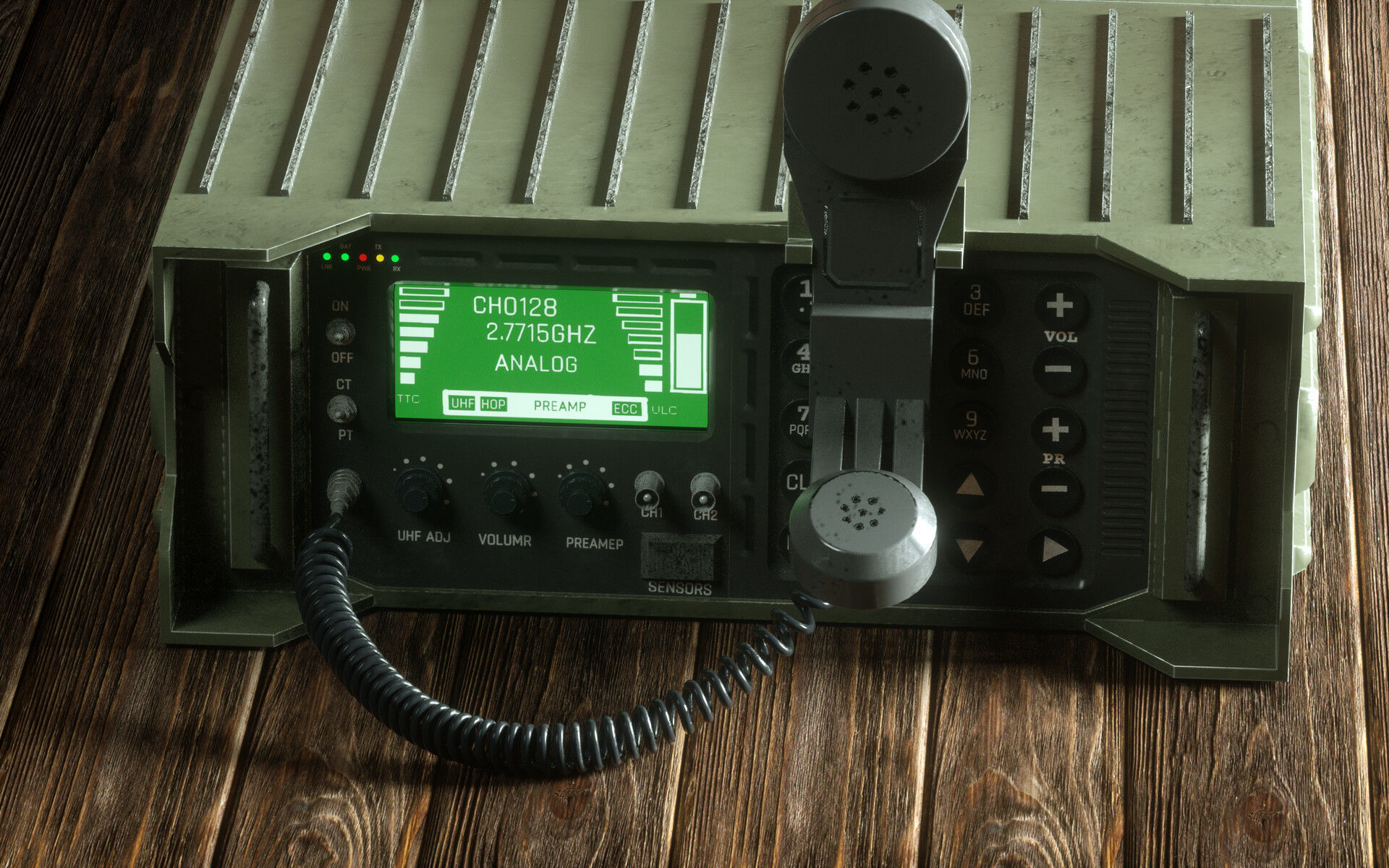 Harby Radio 3D model_1