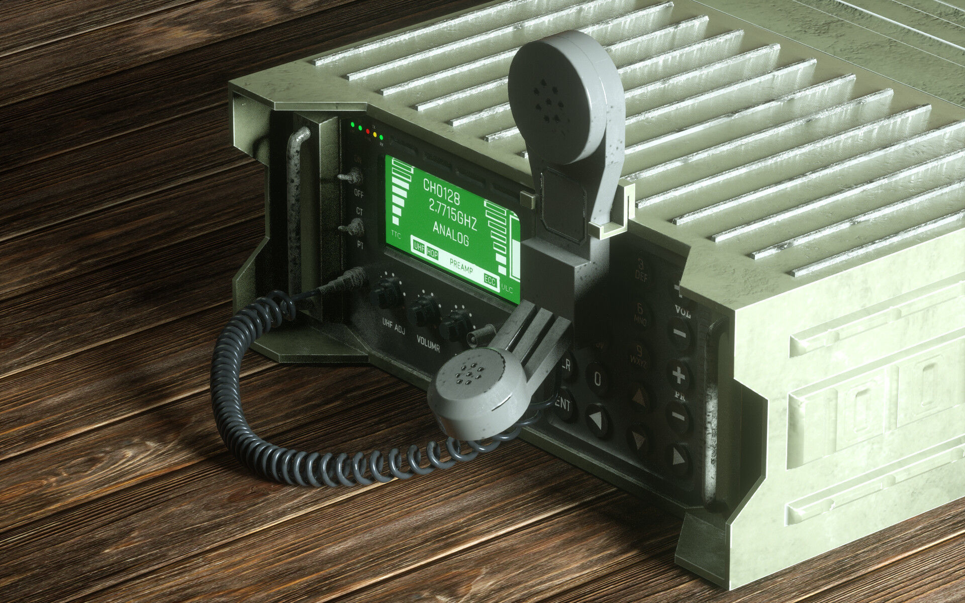 Harby Radio 3D model_3