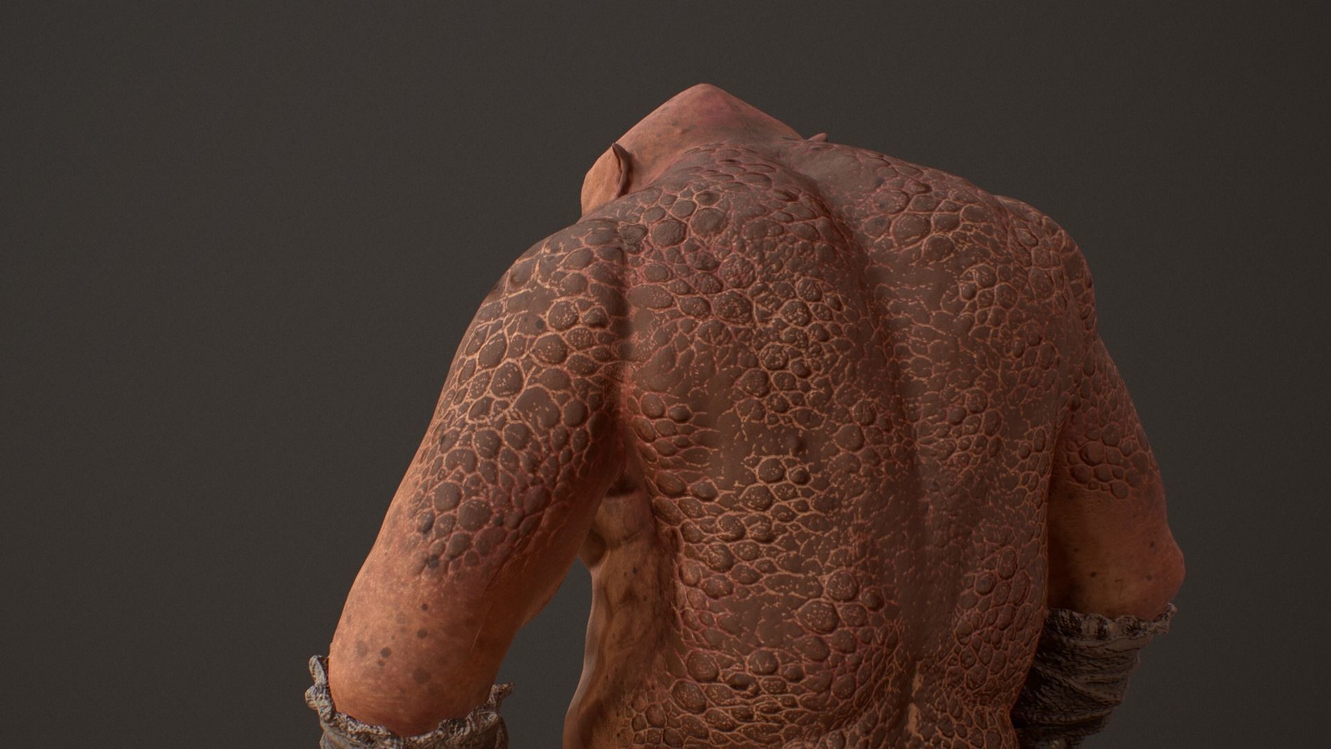 Cave Troll  Low-poly 3D model_15