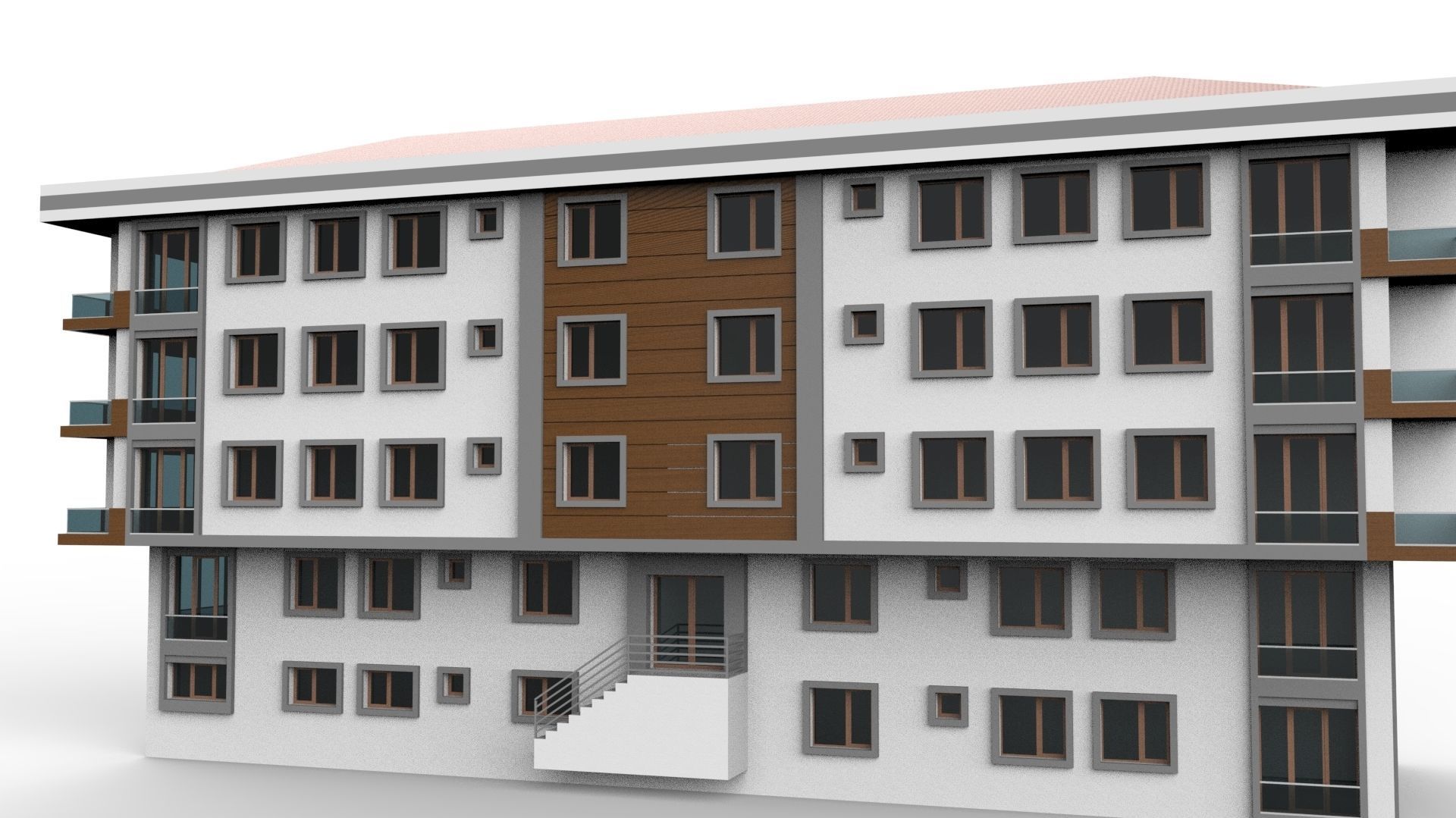 HOUSE 06 Low-poly 3D model_41