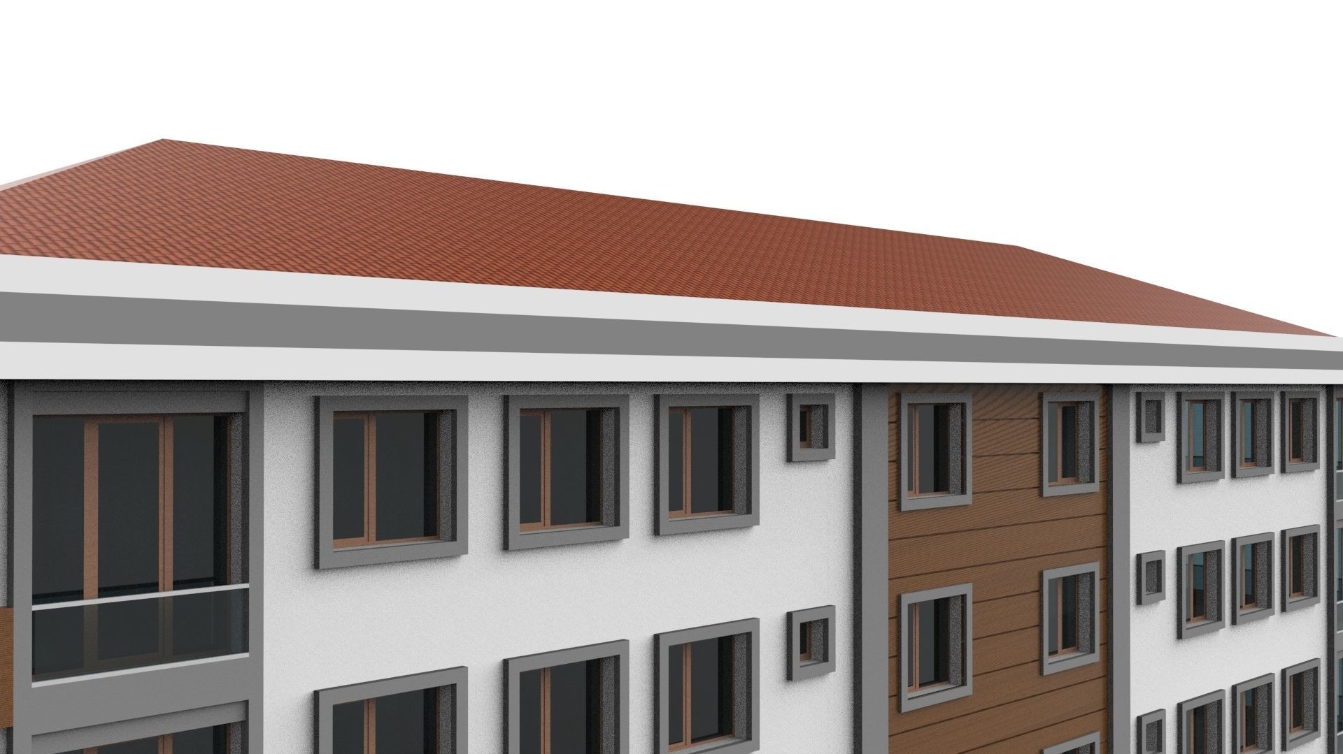 HOUSE 06 Low-poly 3D model_52