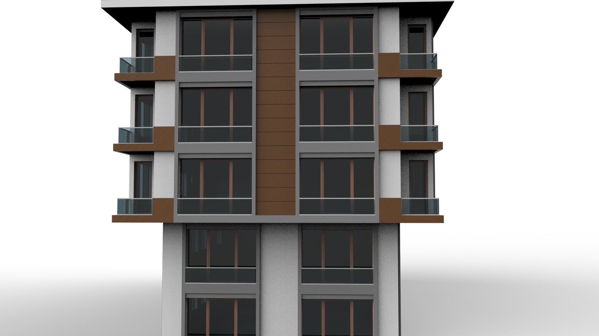 HOUSE 06 Low-poly 3D model_22