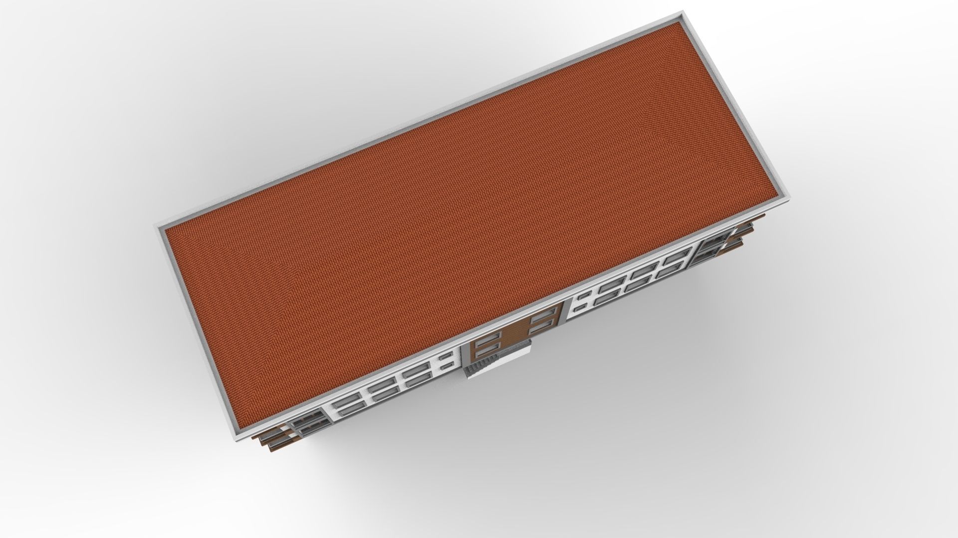 HOUSE 06 Low-poly 3D model_11