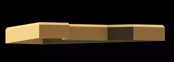 Letter A jewelry Gold Pendent 