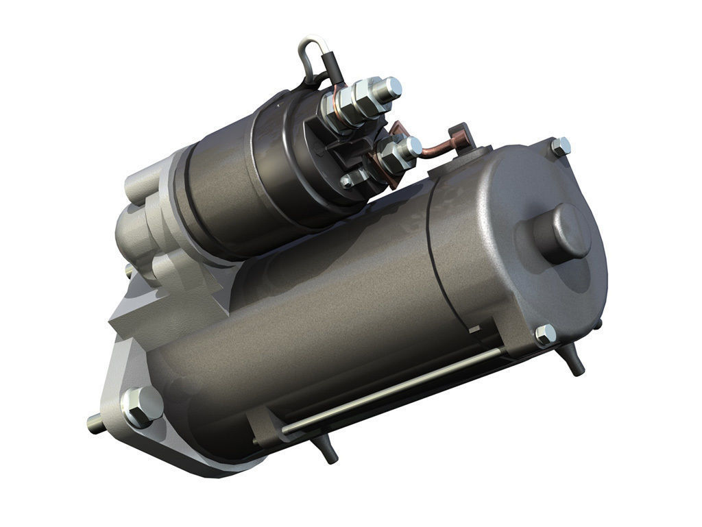 Starter Motor 03 3D model_8