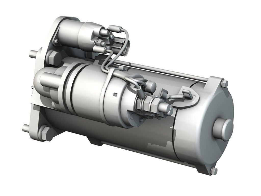 Starter Motor 03 3D model_7