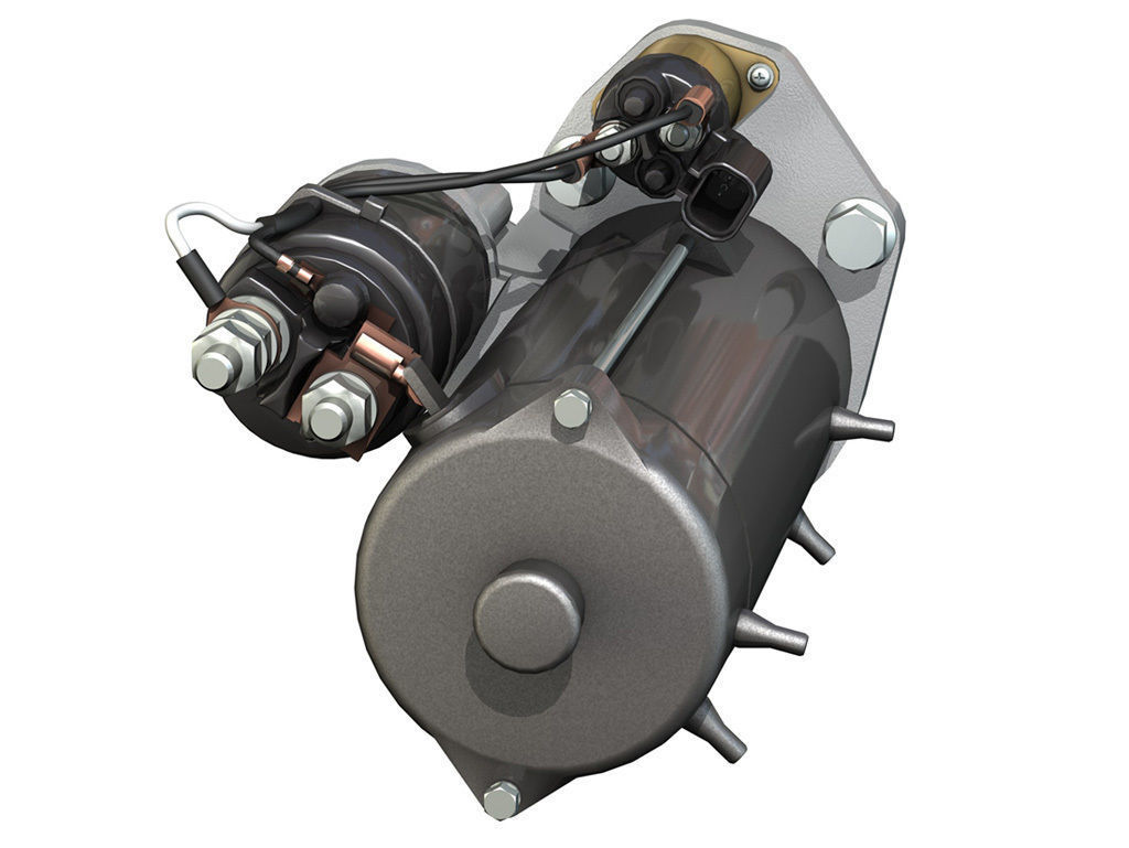 Starter Motor 03 3D model_6