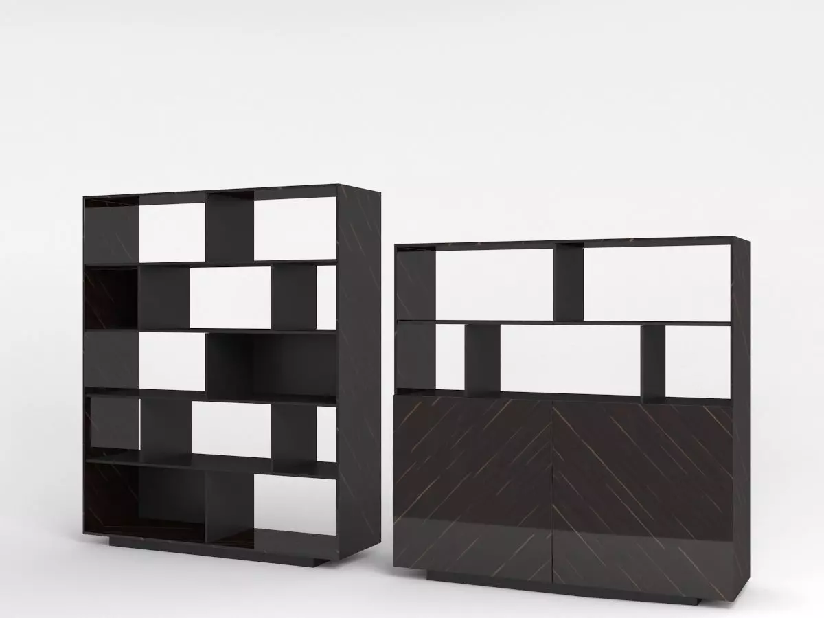 FENDI serengeti Showcase 3D model 3D model_0