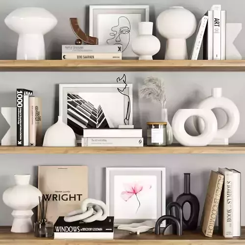 decorative set Vol010 3D model