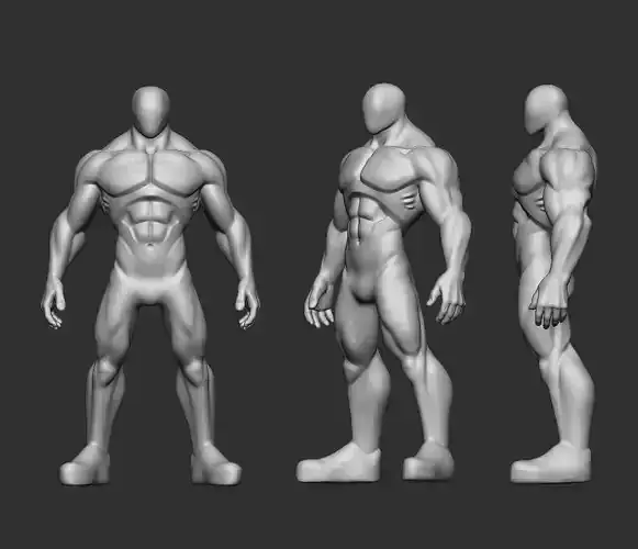 Base mesh 3D print model