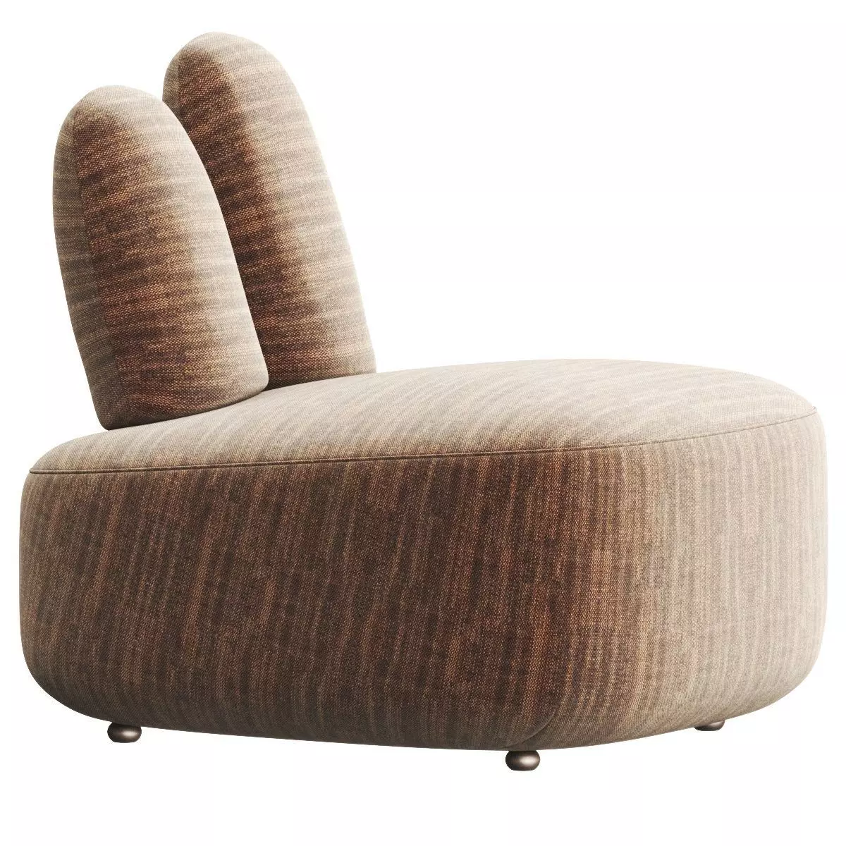 BUNNY ottoman By Sedes Regia 3D model_0