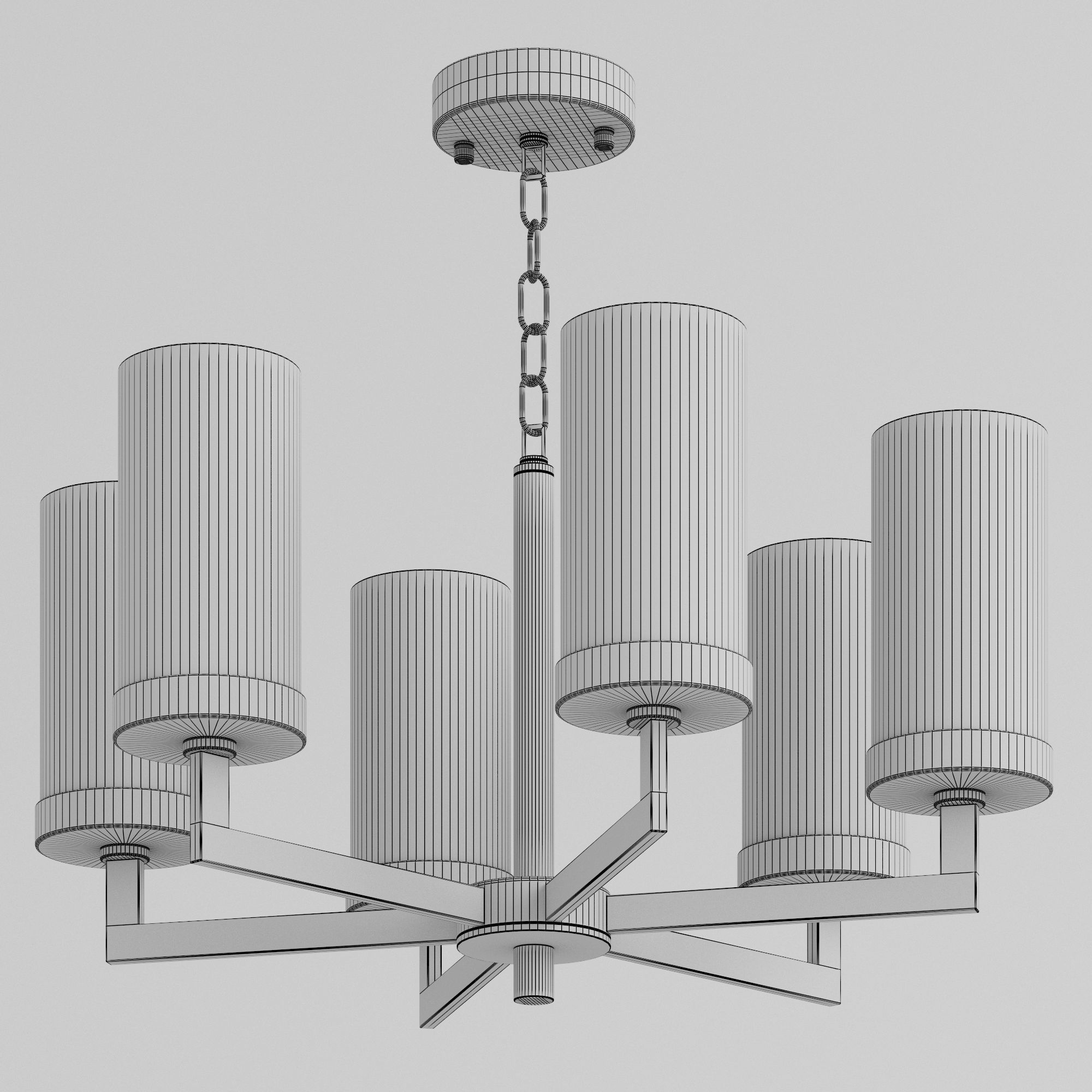 Chandelier ST Luce Masine SL1171 303 06  3D model_9