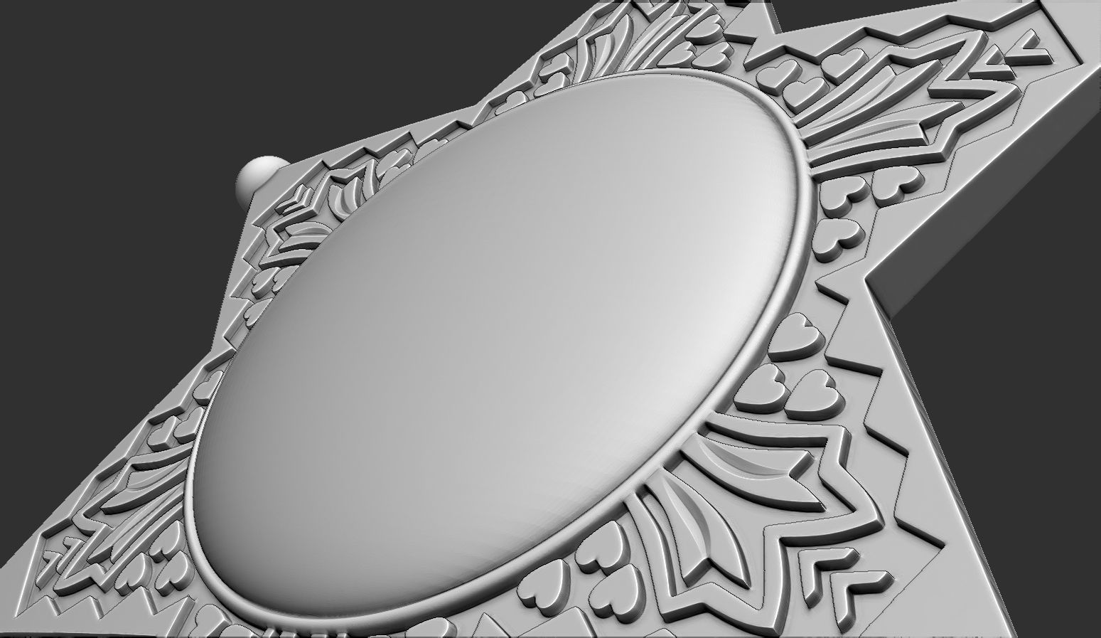 Sheriff Star Badge 3 3D print model_8