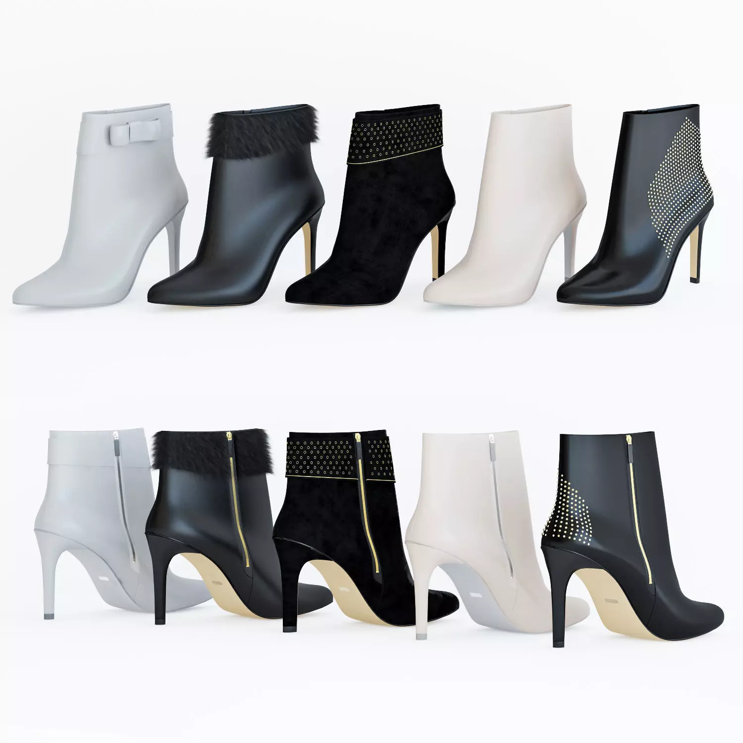 Boots Ditto 3D model