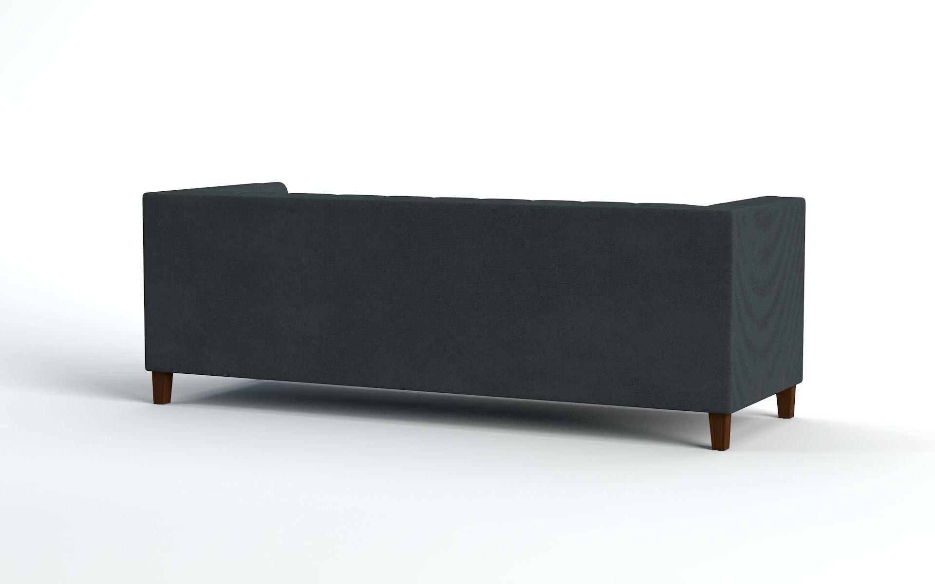 Modern Button Sofa Low-poly 3D model_4