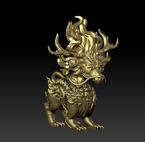 Shingha Dragon 3D print model
