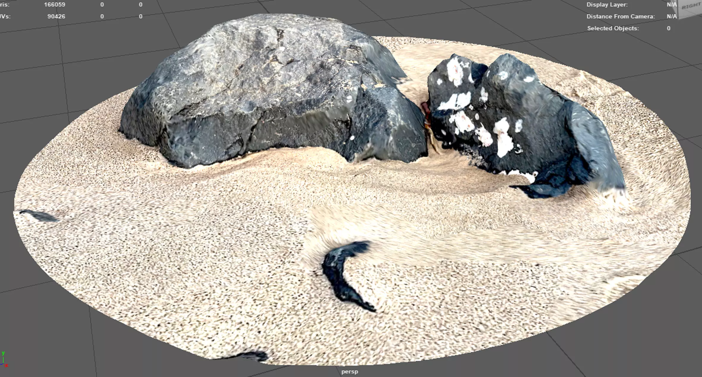 Sand Stone 3D model
