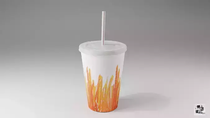 Hong Kong Culture series - Fast food Take Away Paper Cup 