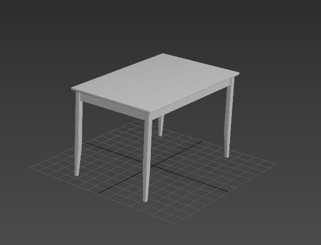 PARAMETRIC TABLE MODEL  Free 3D model_1