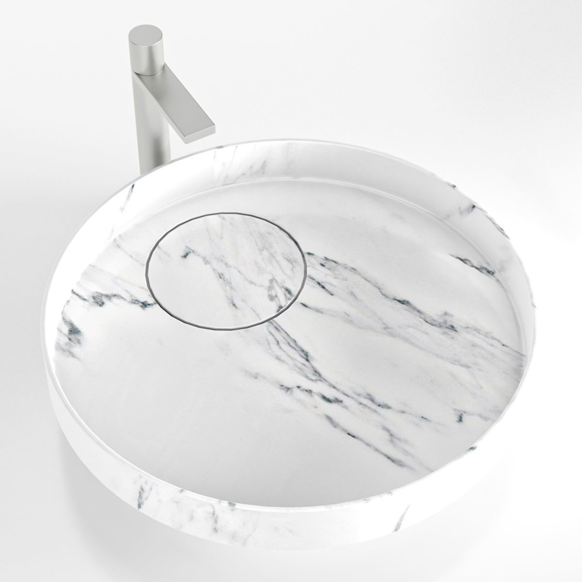 falper eccentrico washbasin 3D model_2