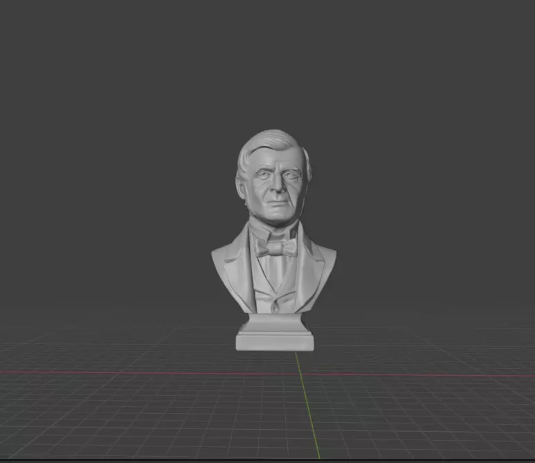 Ralph Waldo Emerson 3D print model_0