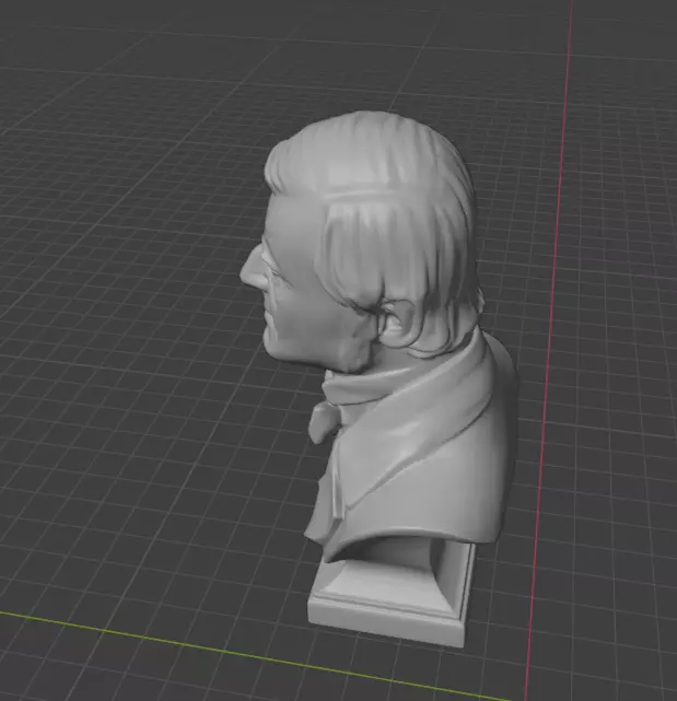 Ralph Waldo Emerson 3D print model_13