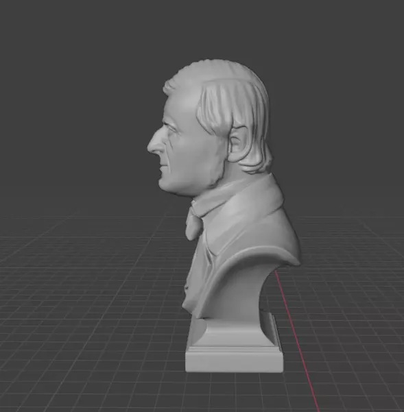 Ralph Waldo Emerson 3D print model_11