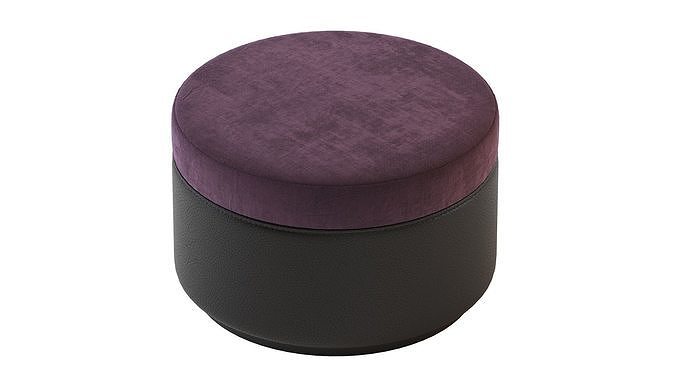 Sicis Pouf 3D model 5