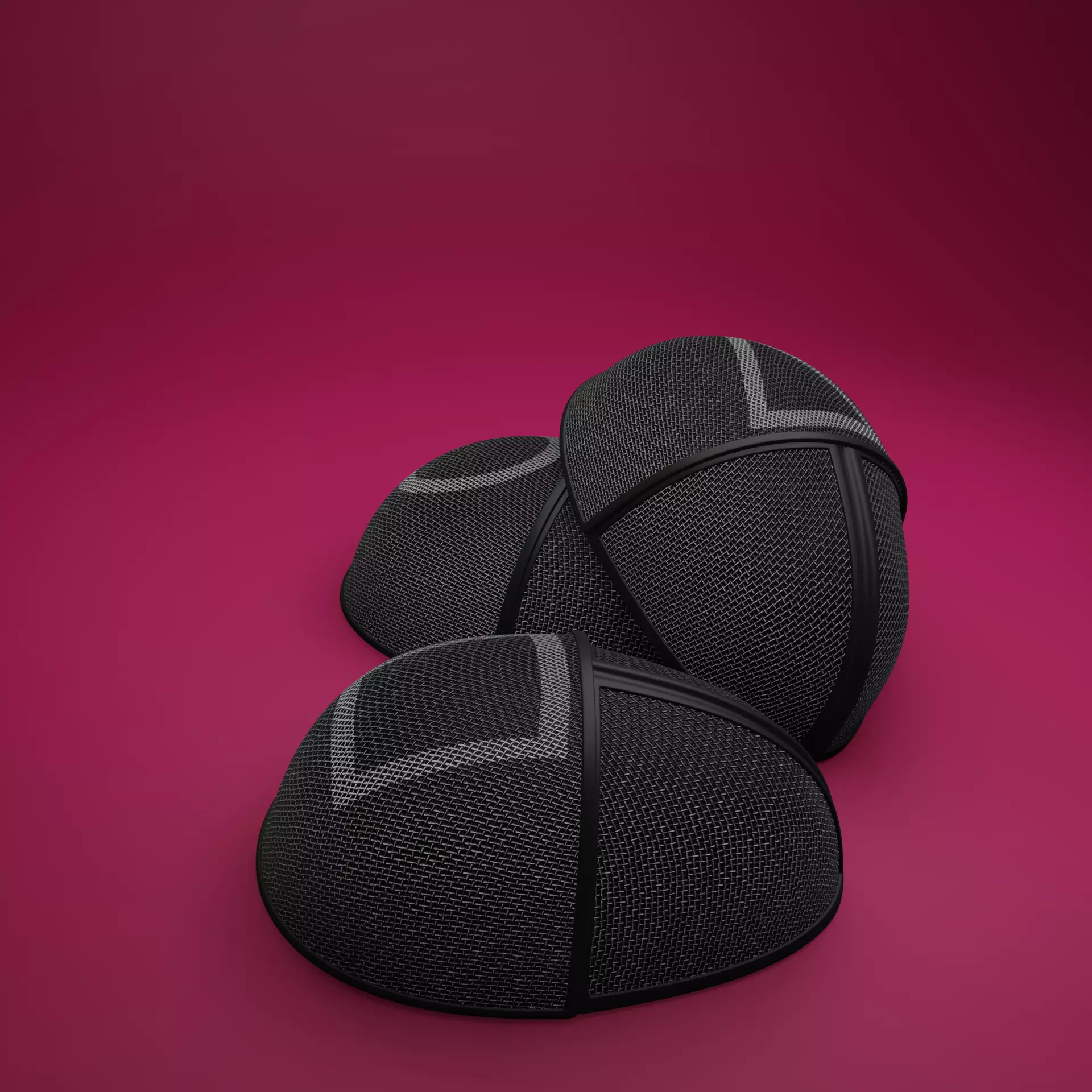 Squid Game Pink Soldiers Mask Low-poly 3D model