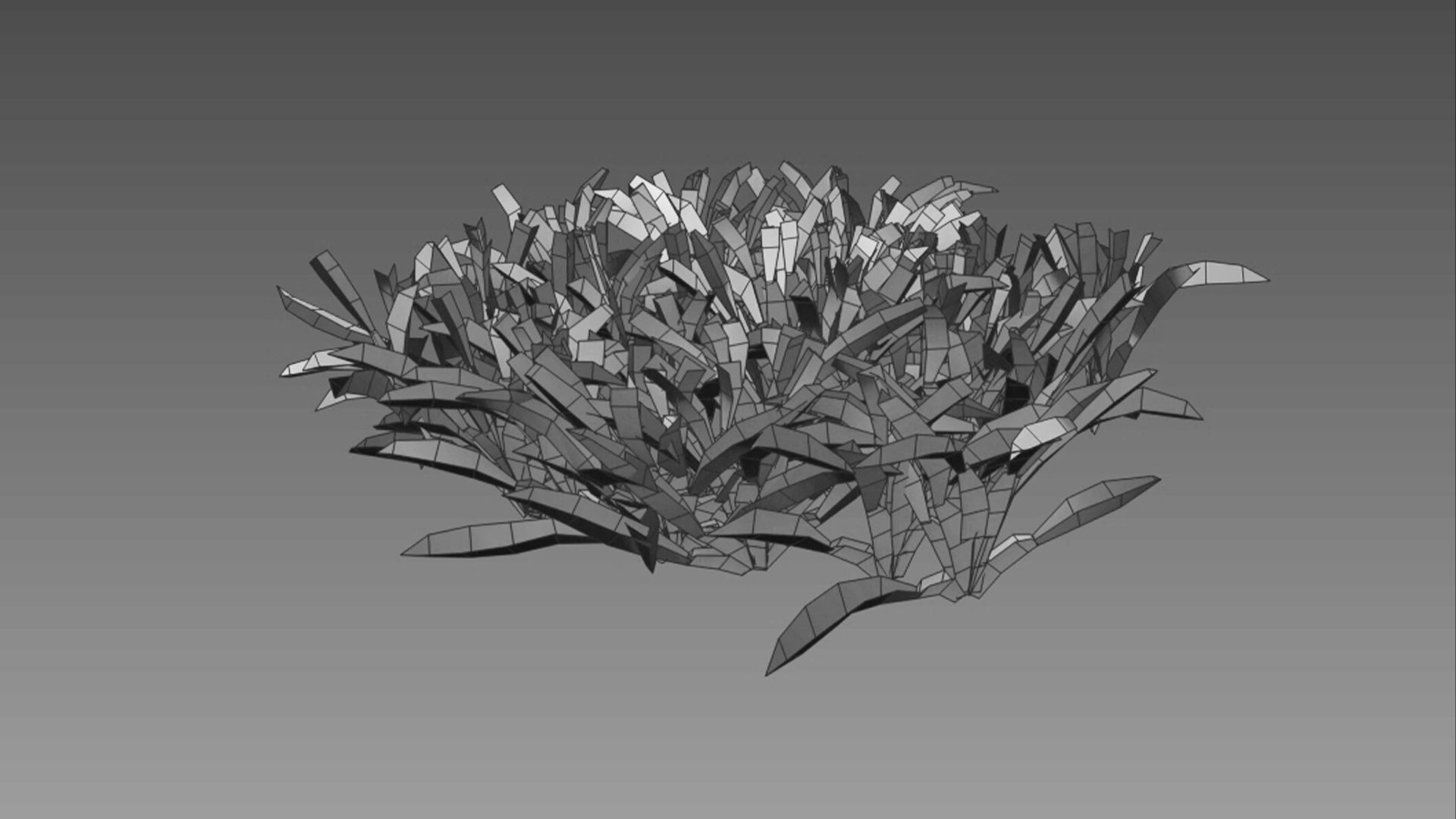 Axonopus compressus GrowFX 3D model_9