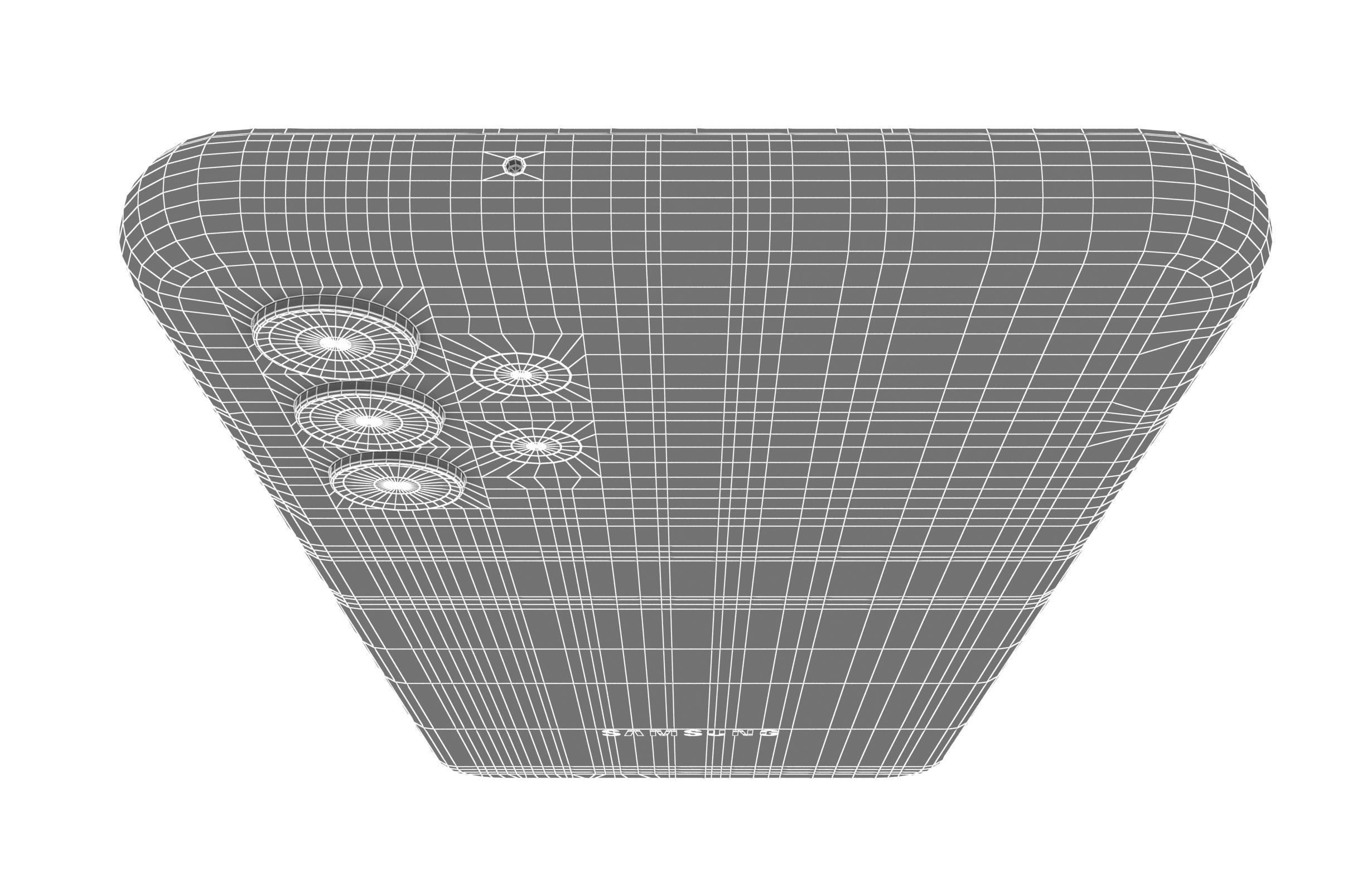 Samsung Galaxy A13 LTE Blue Low-poly 3D model_24
