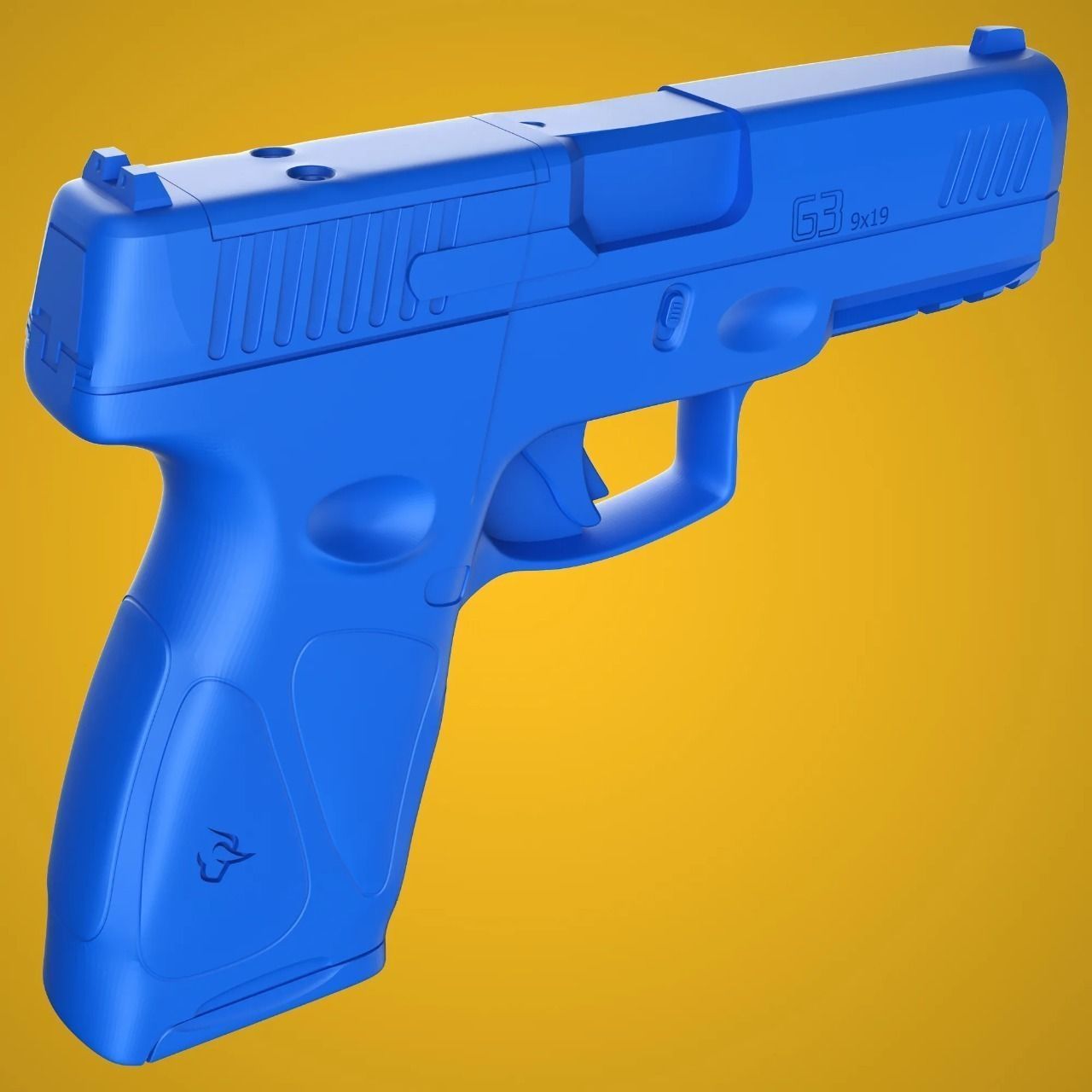 TAURUS G3 TORO Low-poly 3D model_3