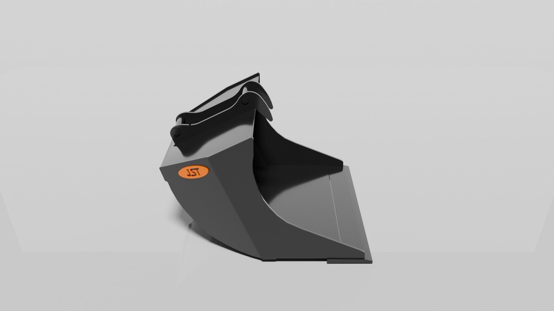 JST Nordic Line 20-25 Ton Grading Bucket Low-poly 3D model_3