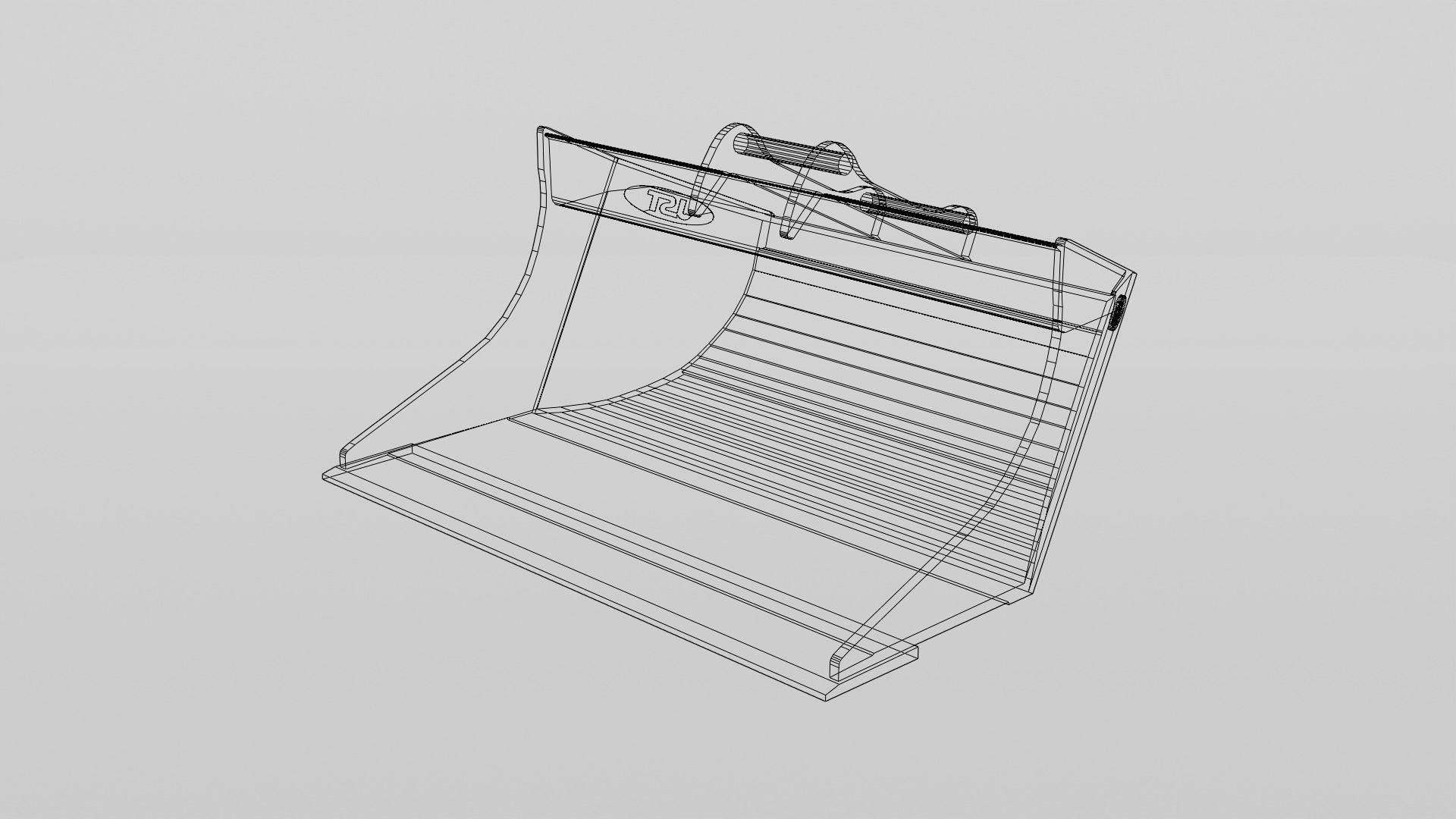 JST Nordic Line 20-25 Ton Grading Bucket Low-poly 3D model_8