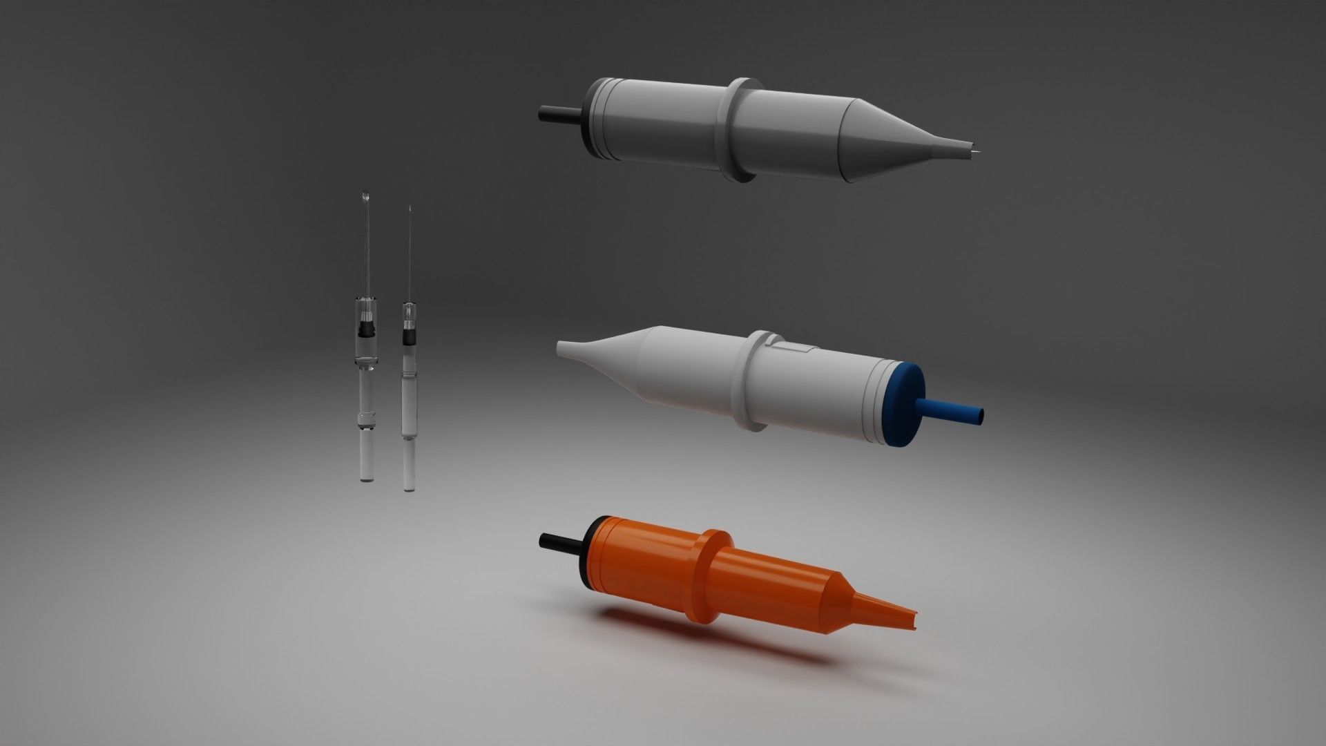 Permanent tattoo machine 3D model_8