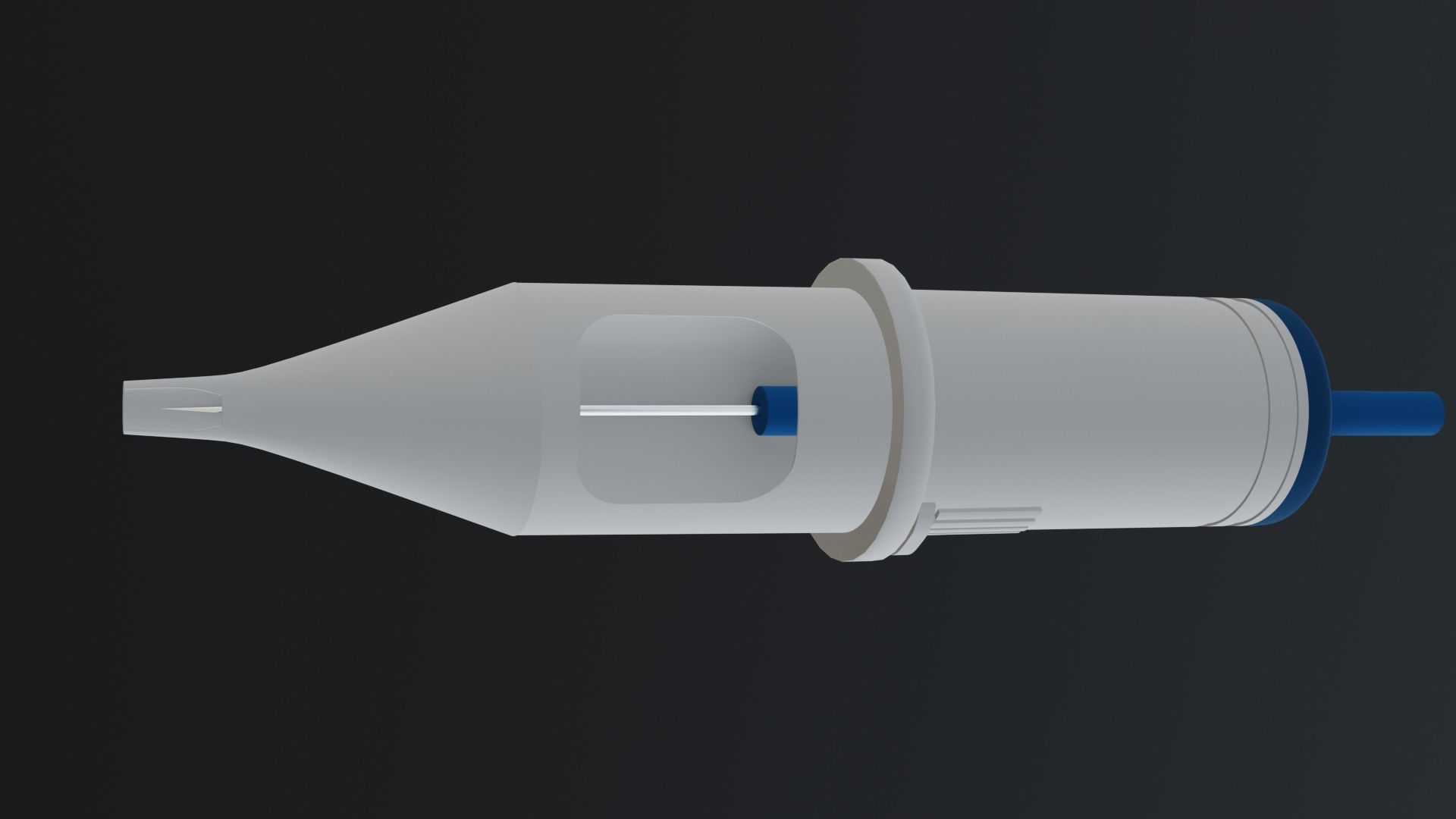 Permanent tattoo machine 3D model_7