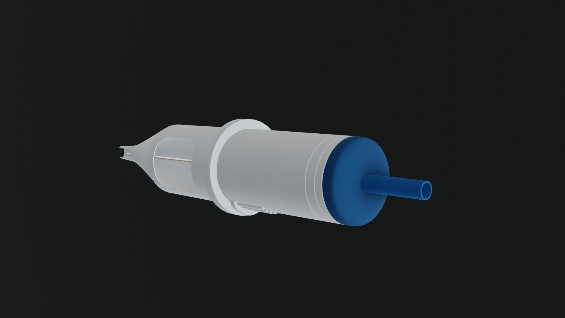 Permanent tattoo machine 3D model_6