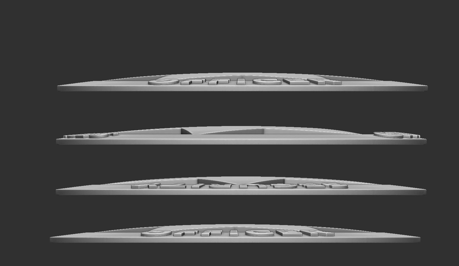 Security Officer Badge 3D print model_7